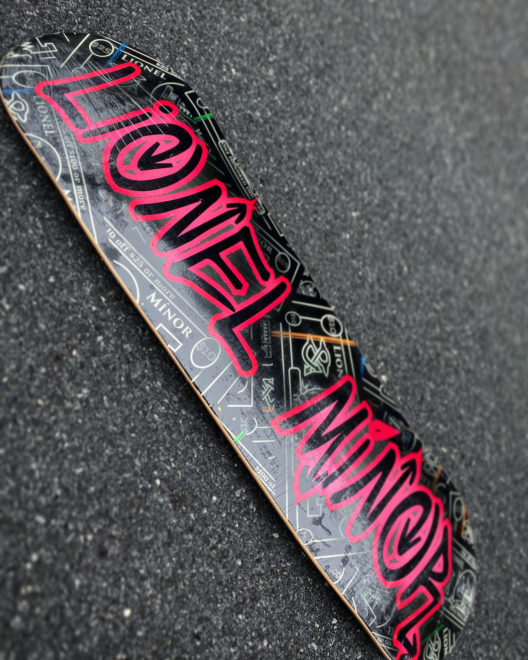 LM (Fiat) Exclusive 1 of 1 skate deck